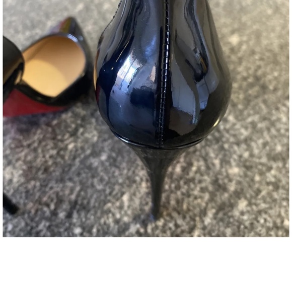 Black Christian Louboutin 36.5 Iriza 85mm barely used! - Picture 13 of 15